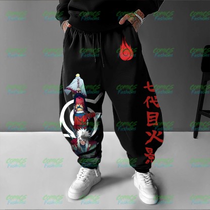 Unisex Anime Inspired Vintage Plush Pants