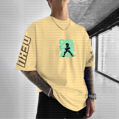 Unisex Anime Inspired Vintage T-Shirt