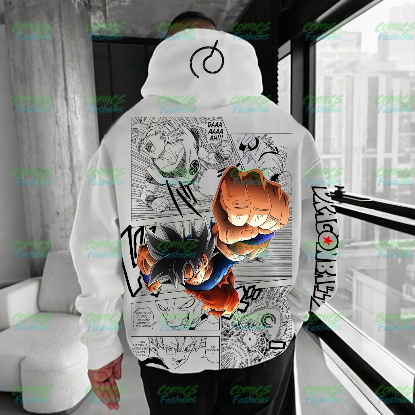 Unisex Graphic Streetwear Vintage Plush Hoodie