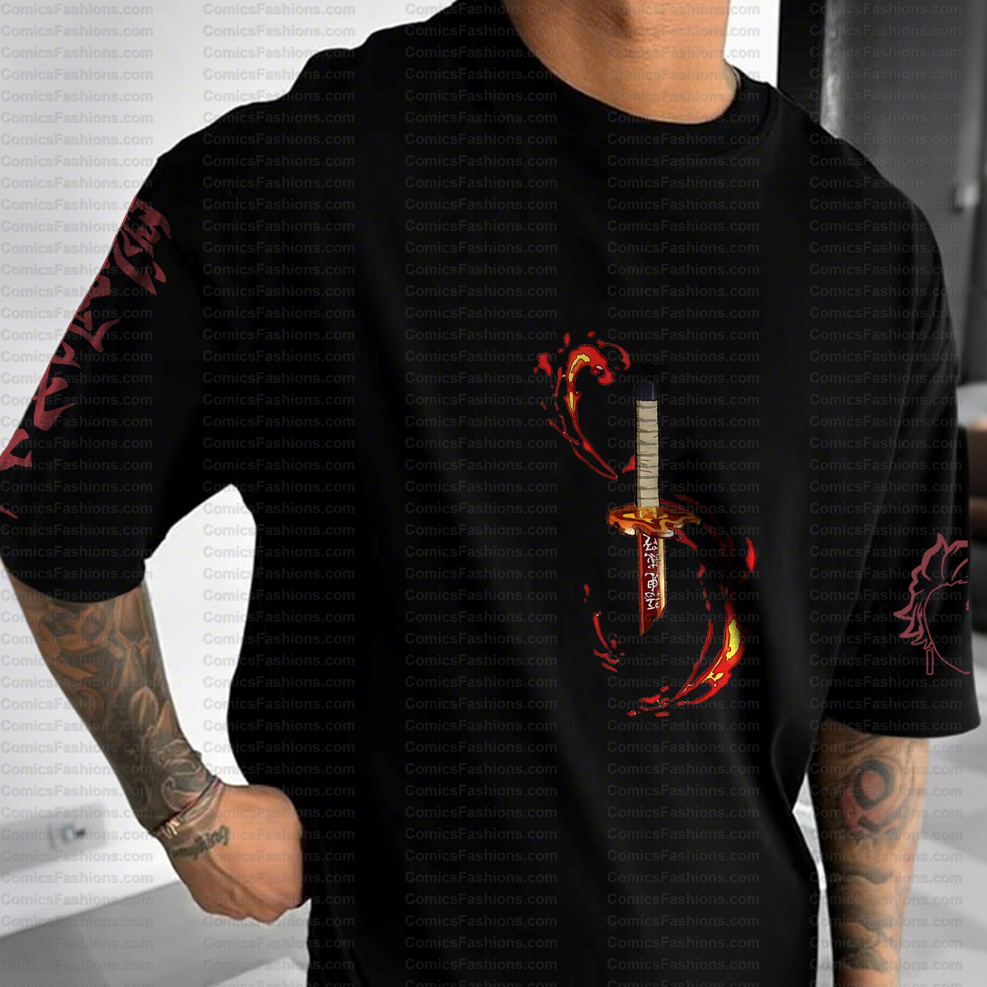 Unisex Anime Inspired Vintage T-Shirt| KNY