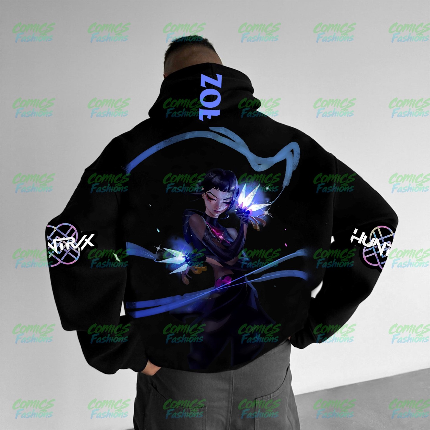 Unisex Anime Graphic Streetwear Vintage Hoodie丨Demon slayer