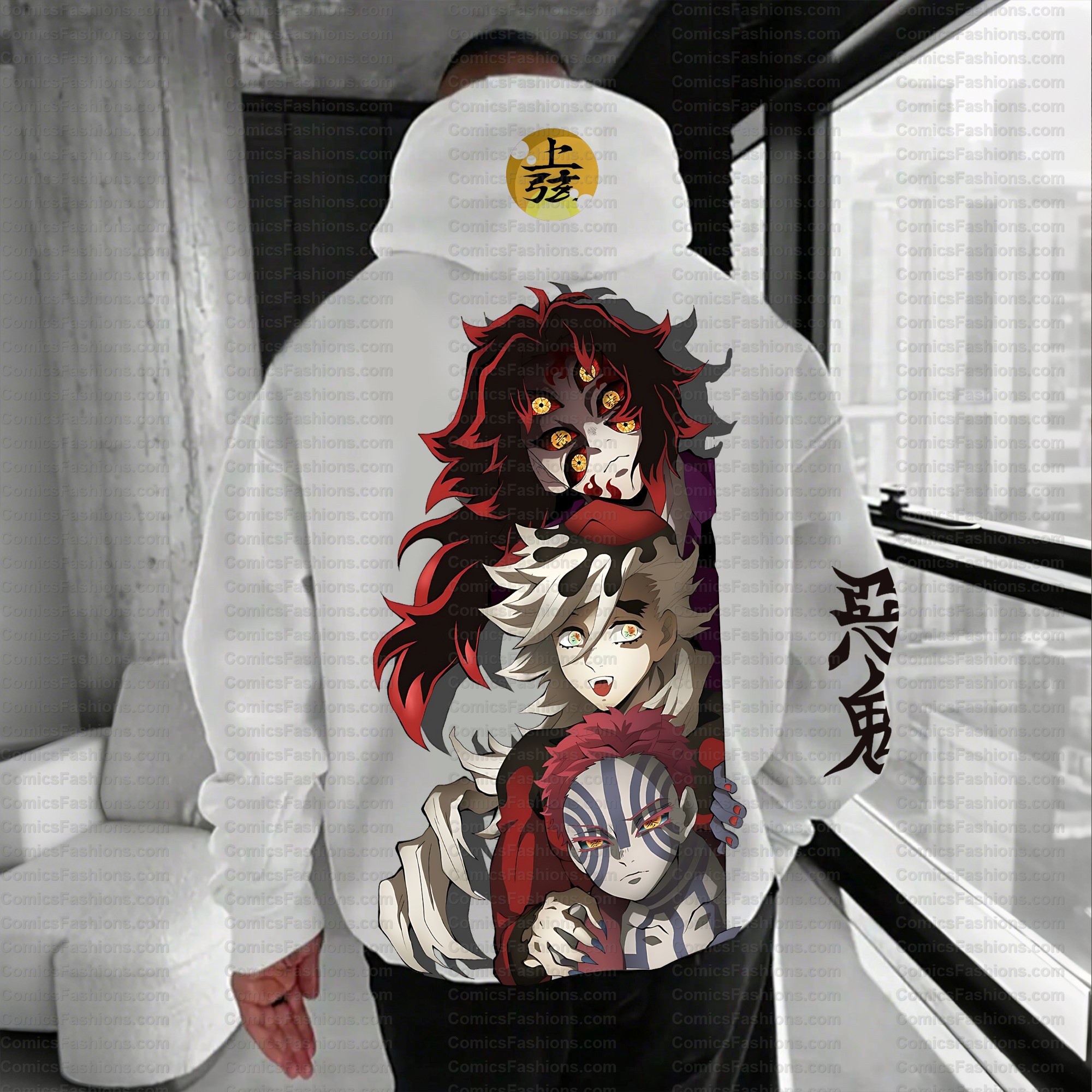 Unisex Anime Graphic Streetwear Vintage Hoodie| KNY