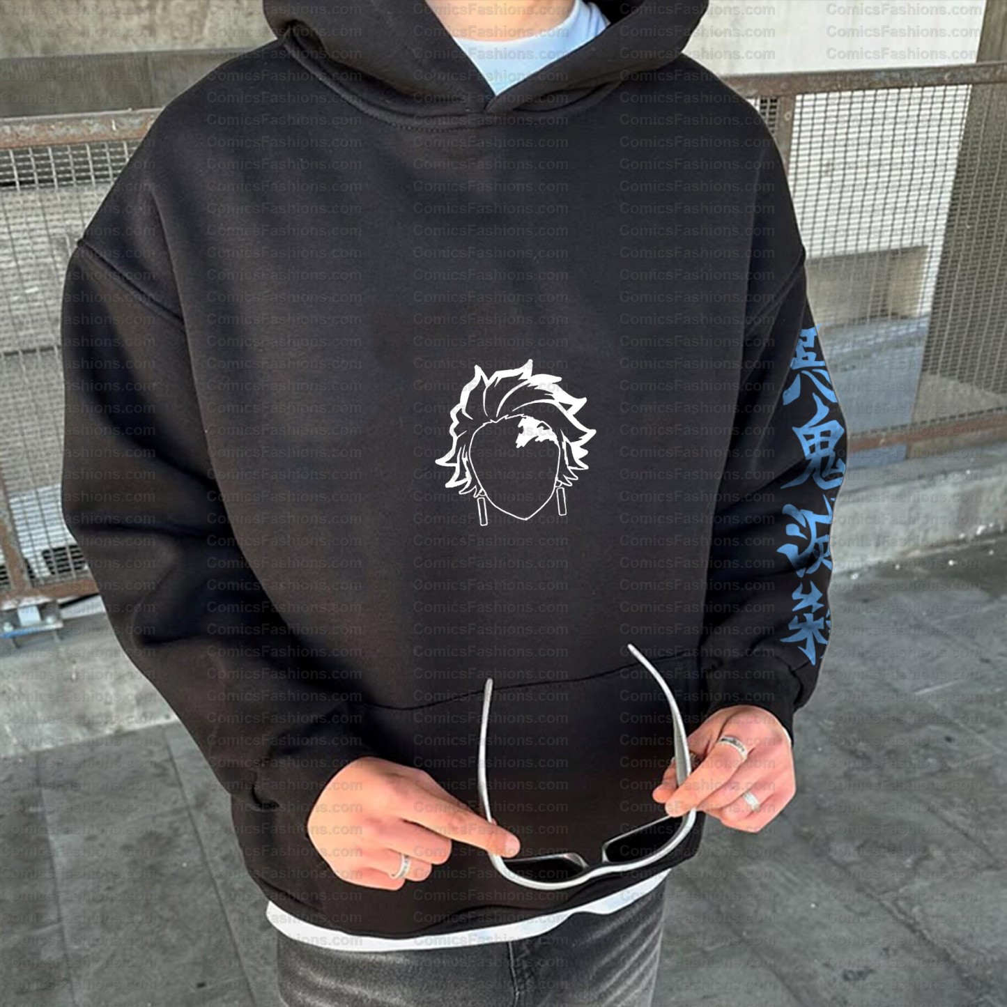 Unisex Graphic Streetwear Vintage Plush Hoodie