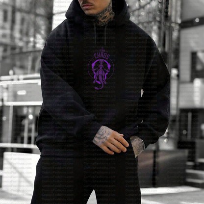 Unisex Graphic Streetwear Vintage Plush Hoodie