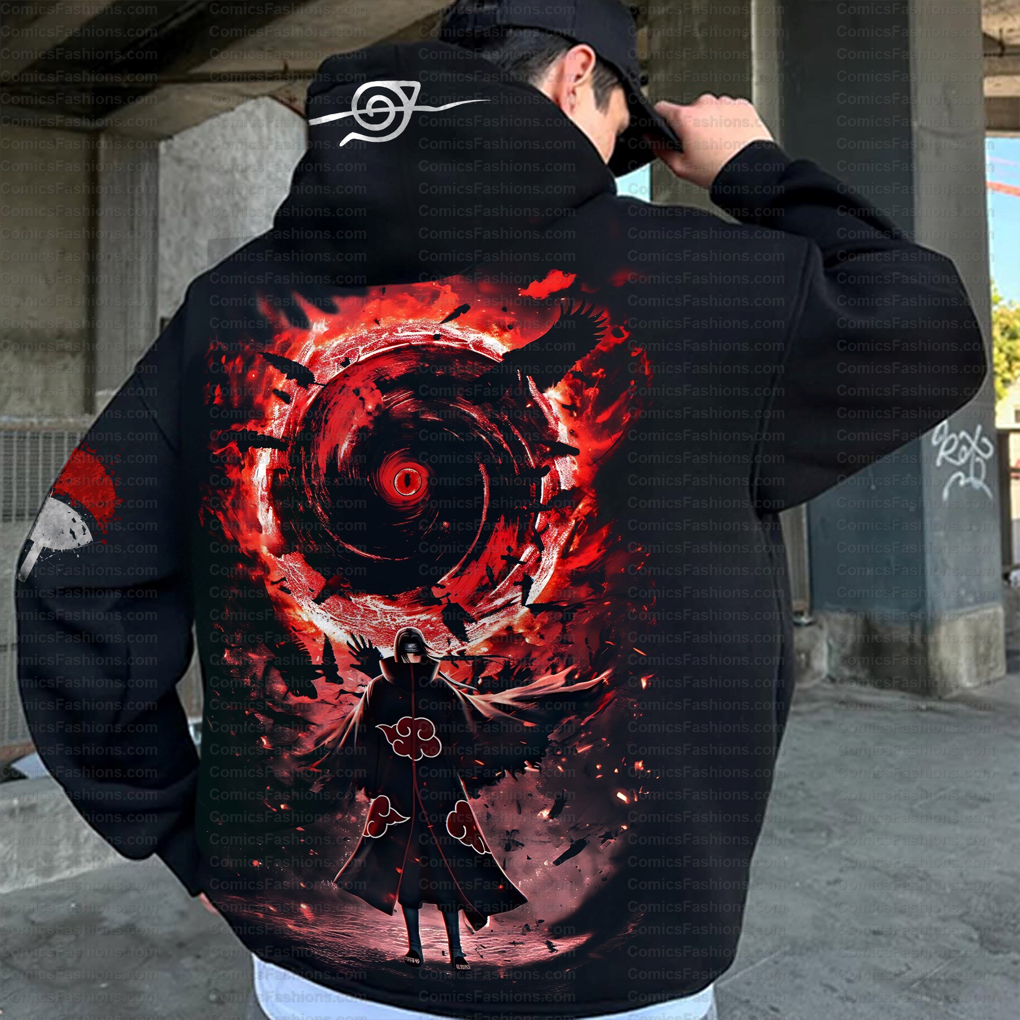 Unisex Graphic Streetwear Vintage Zipper Cardigan Plush Hoodid