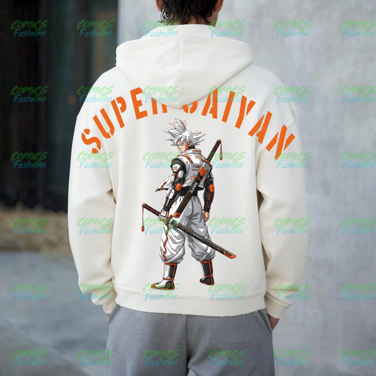 Unisex Graphic Streetwear Vintage Zipper Cardigan Plush Hoodie