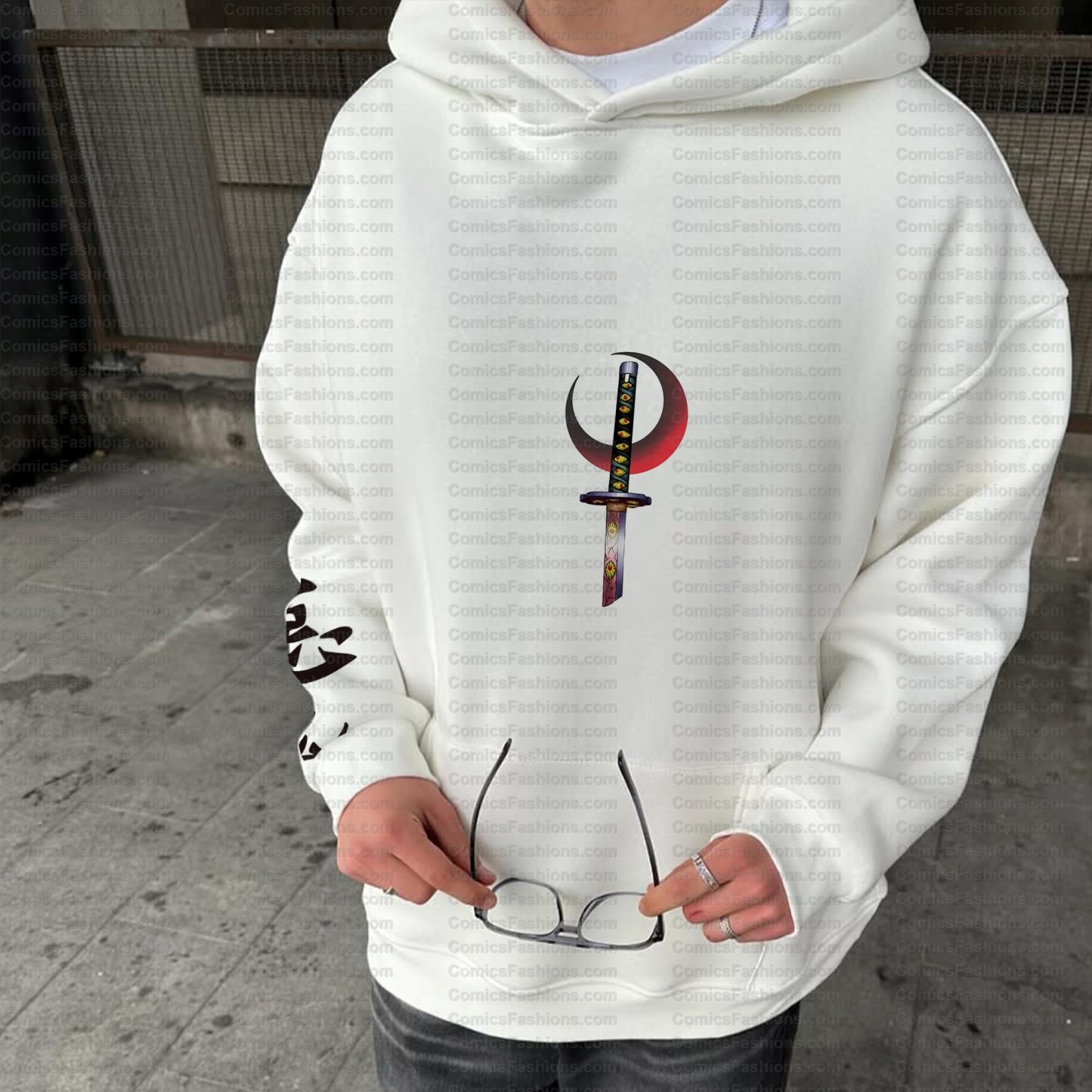 Unisex Anime Graphic Streetwear Vintage Hoodie| KNY