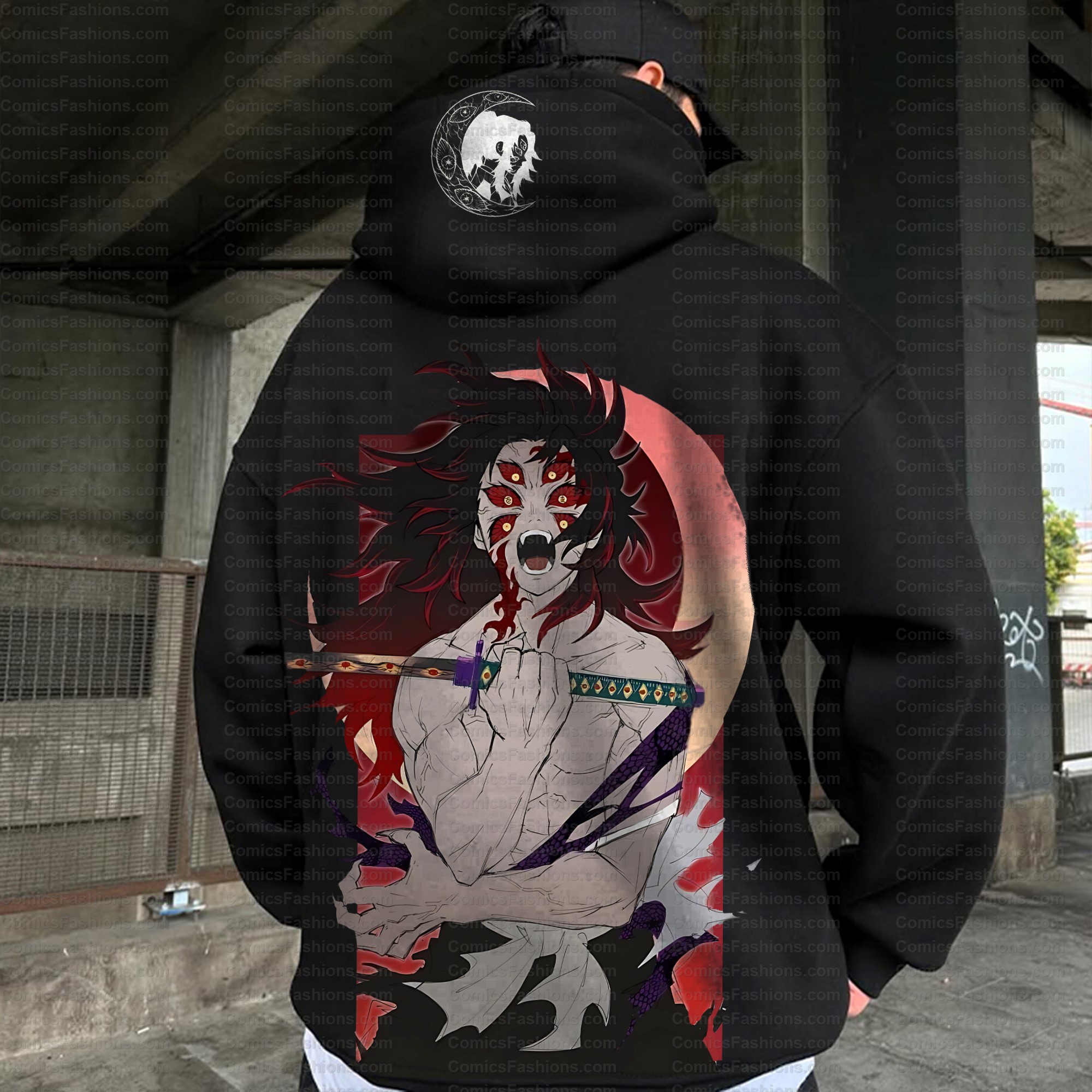 Unisex Graphic Streetwear Vintage Plush Hoodie