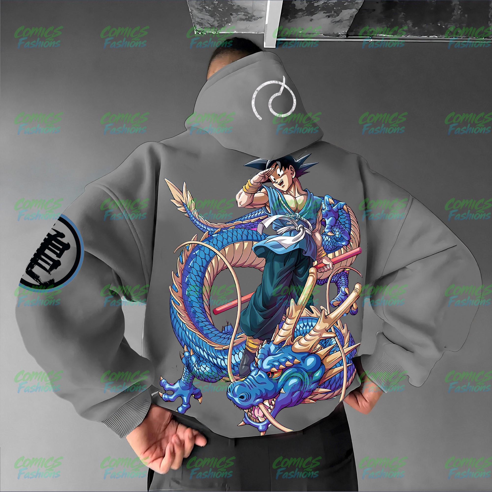 Unisex Graphic Streetwear Vintage Plush Hoodie