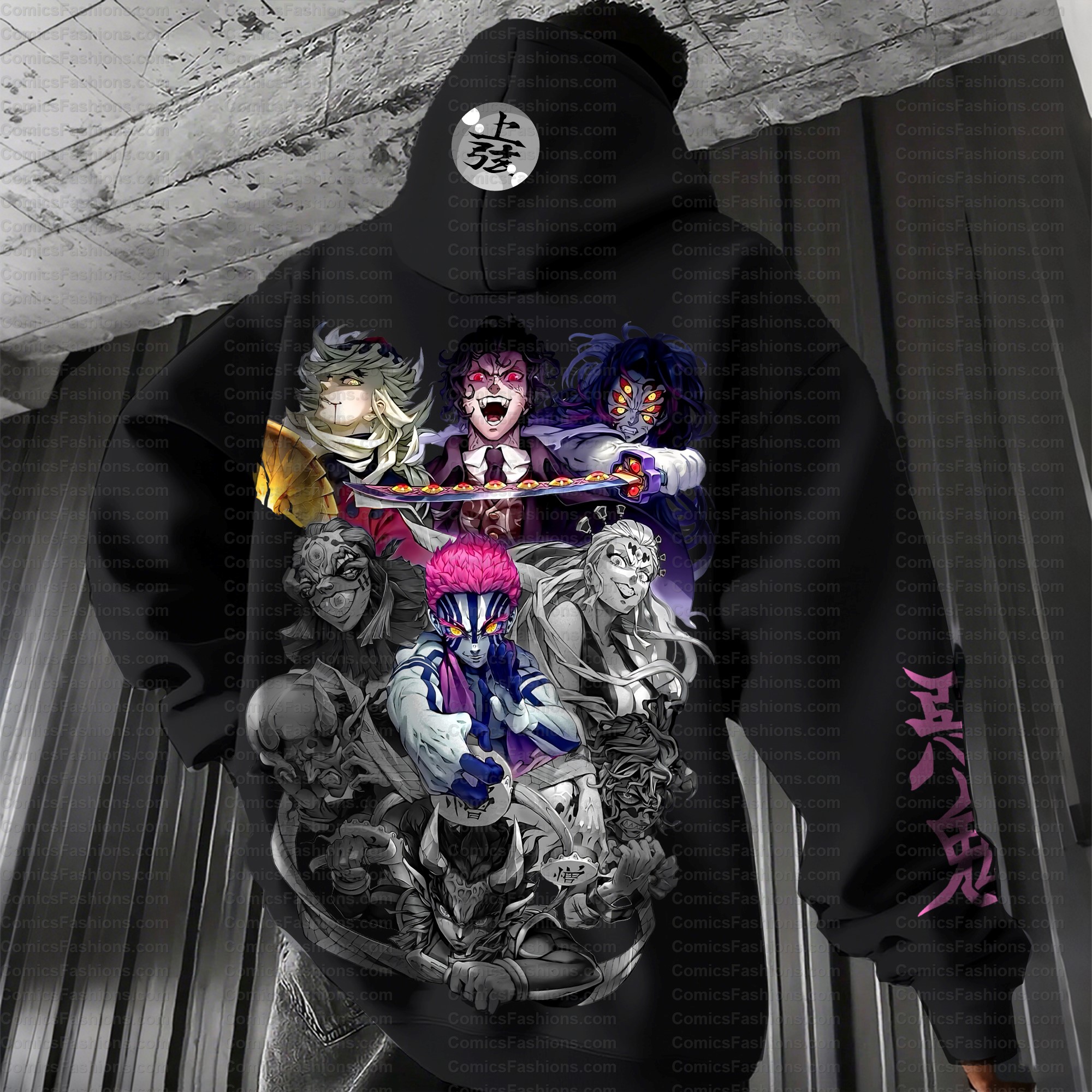 Unisex Anime Graphic Streetwear Vintage Hoodie| KNY