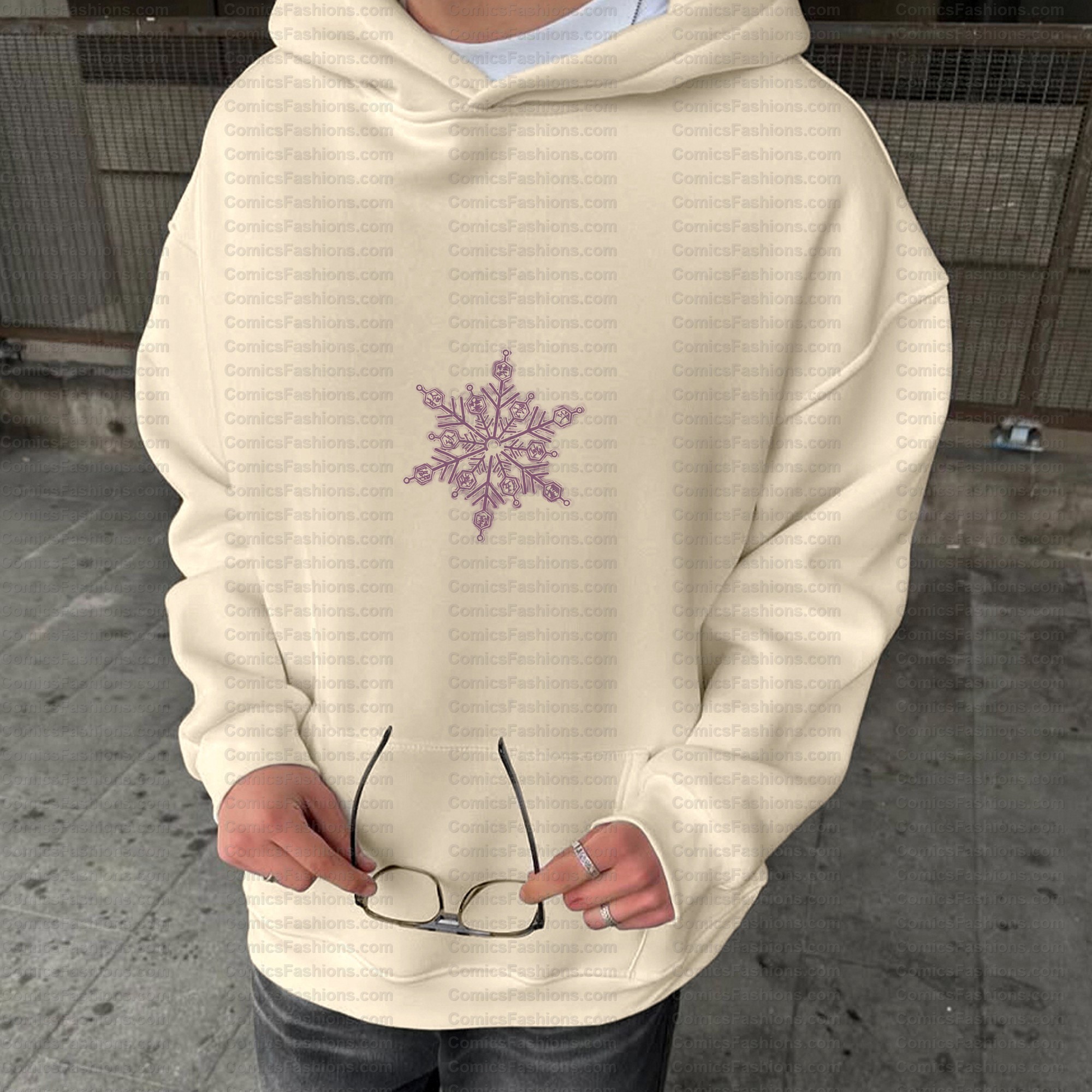 Unisex Graphic Streetwear Vintage Plush Hoodie