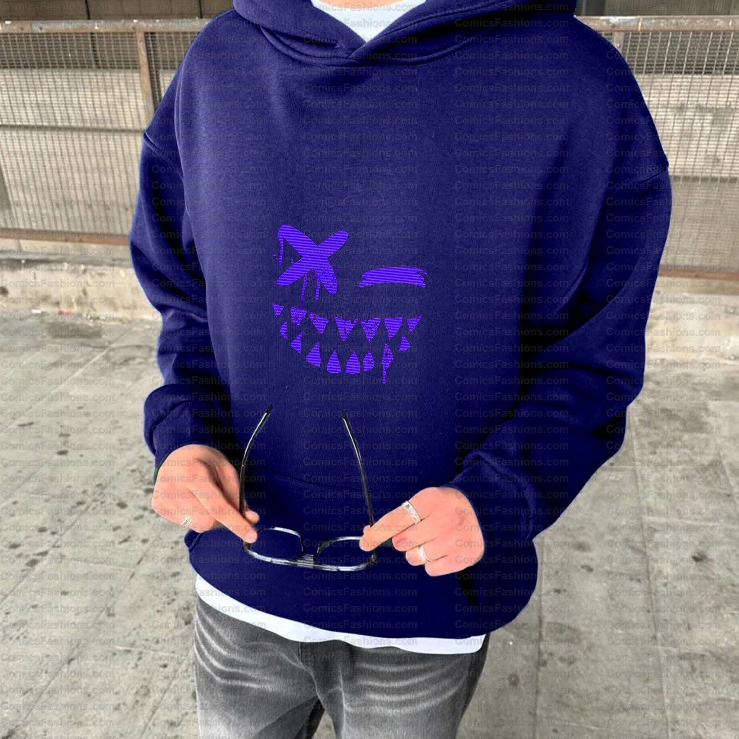 Unisex Graphic Streetwear Vintage Plush Hoodie