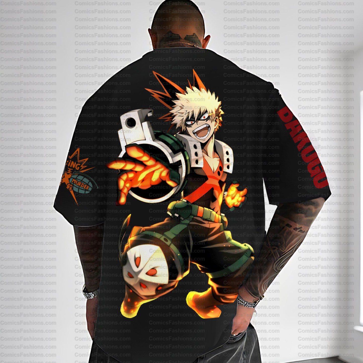 Unisex Anime Inspired Vintage T-Shirt