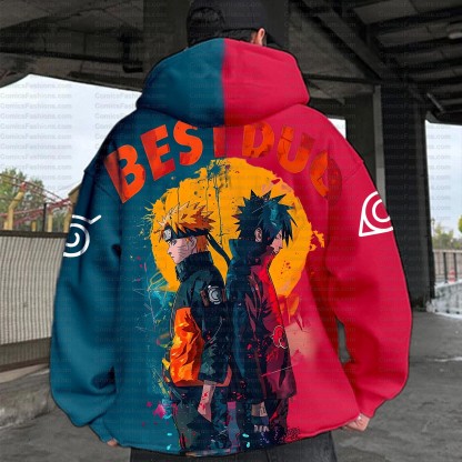 Unisex Graphic Streetwear Vintage Plush Hoodie