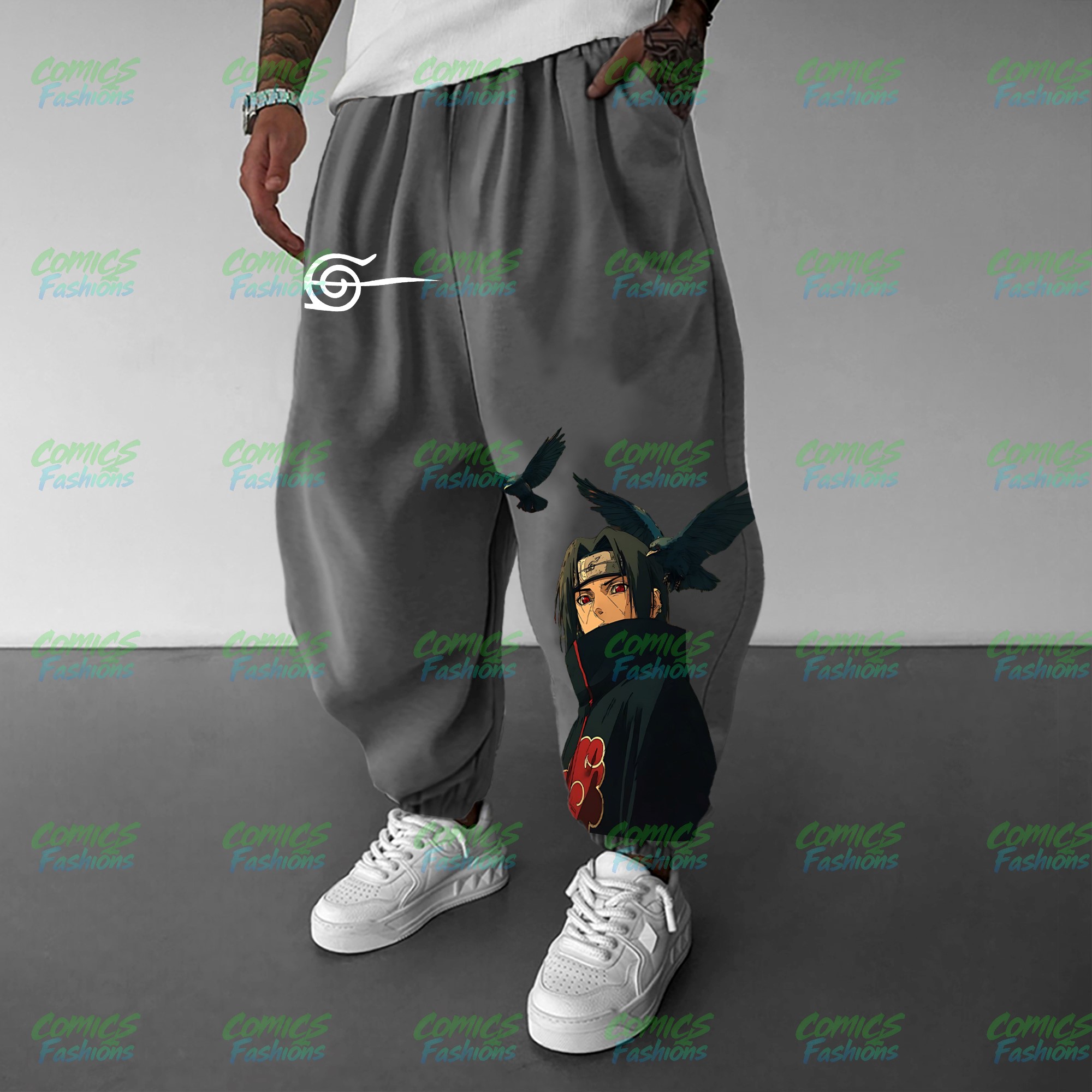 Unisex Anime Inspired Vintage Plush Pants