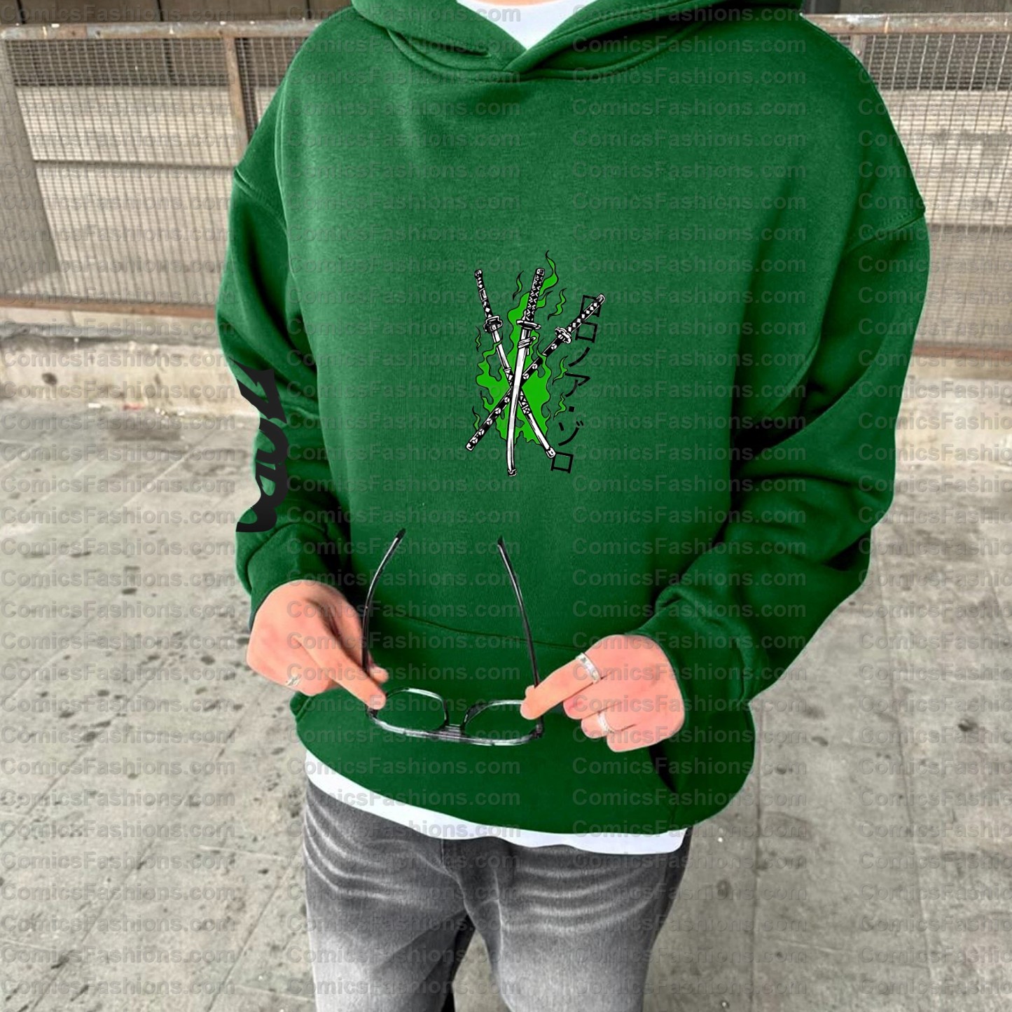 Unisex Anime Graphic Streetwear Vintage Hoodie