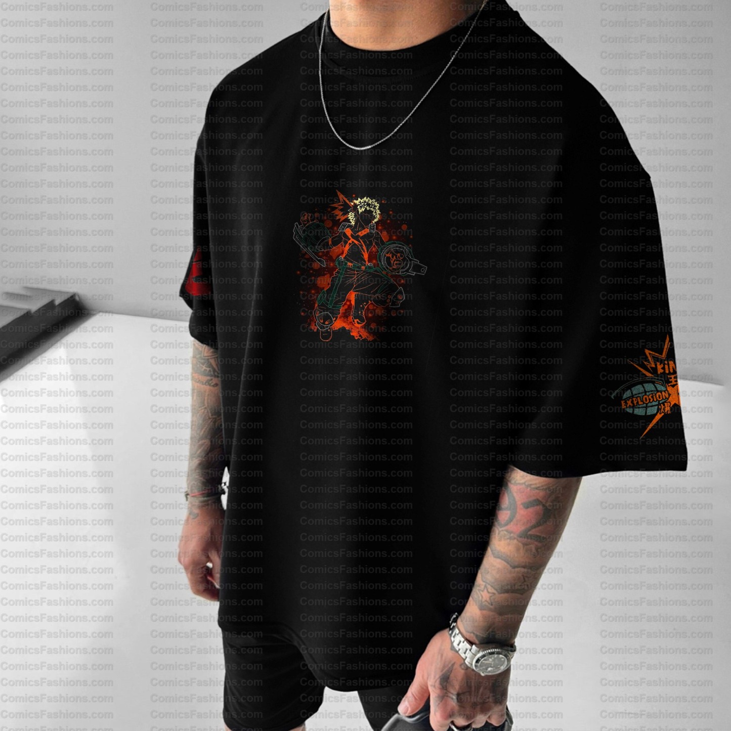 Unisex Anime Inspired Vintage T-Shirt