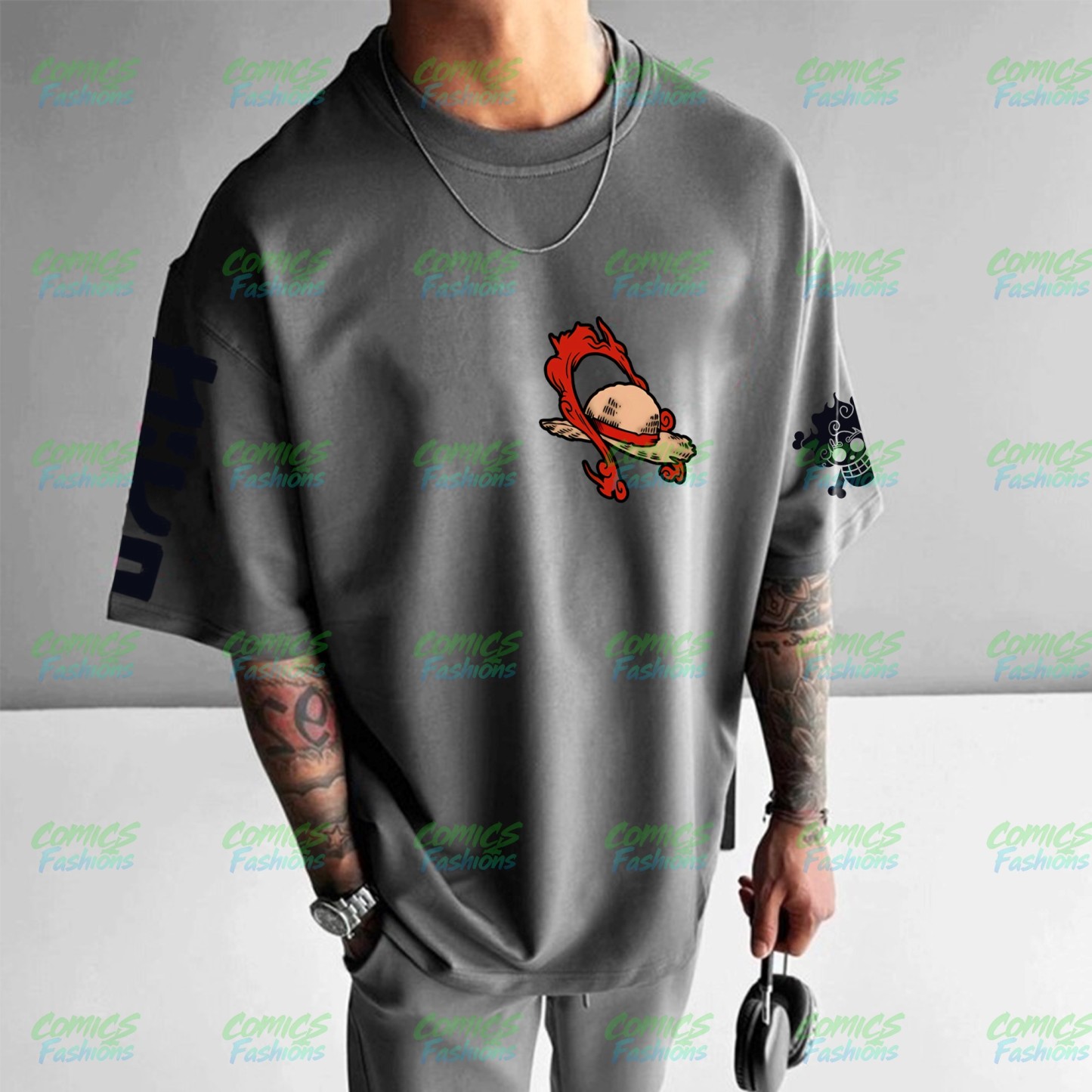 Unisex Anime Inspired Vintage T-Shirt