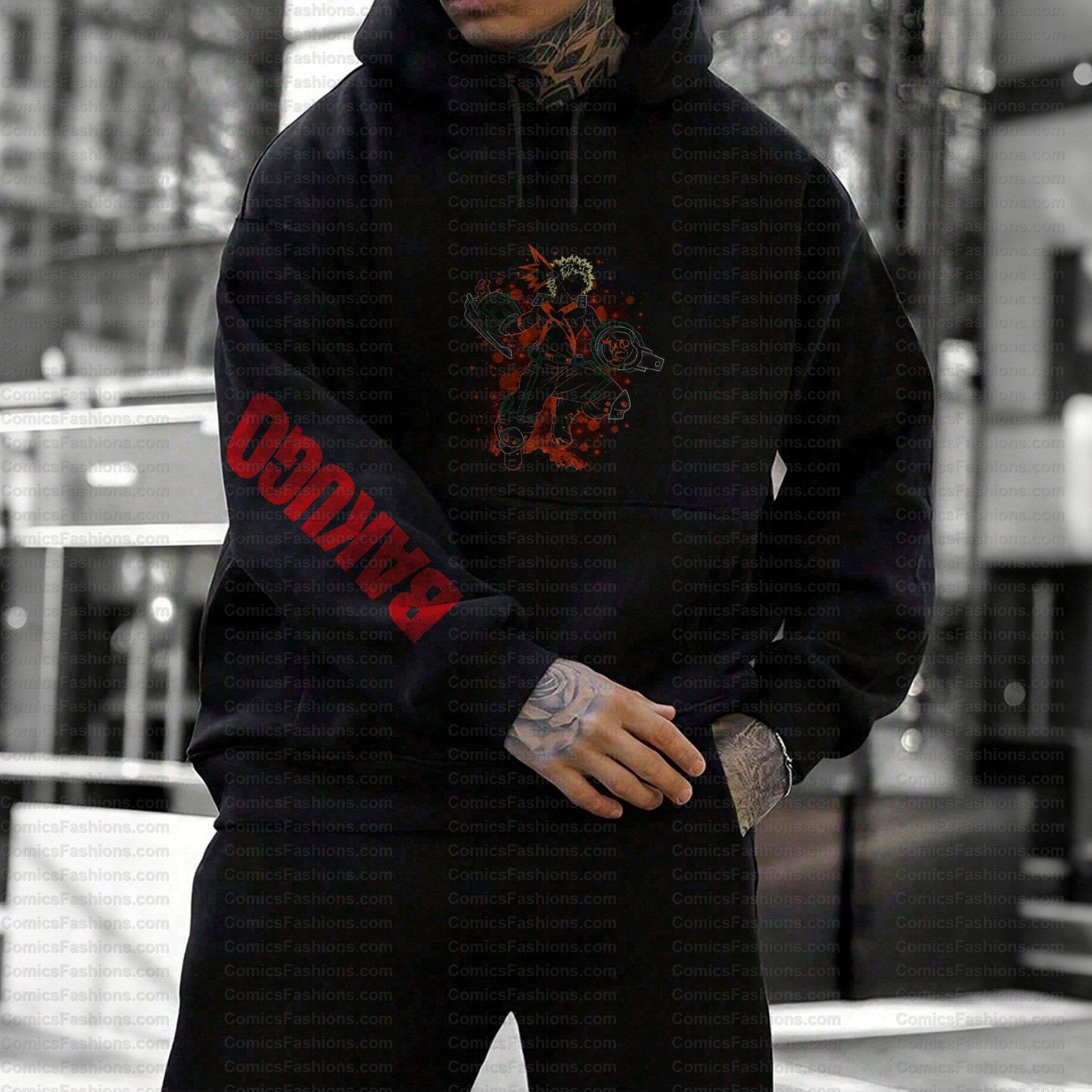 Unisex Anime Graphic Streetwear Vintage Plush Hoodie