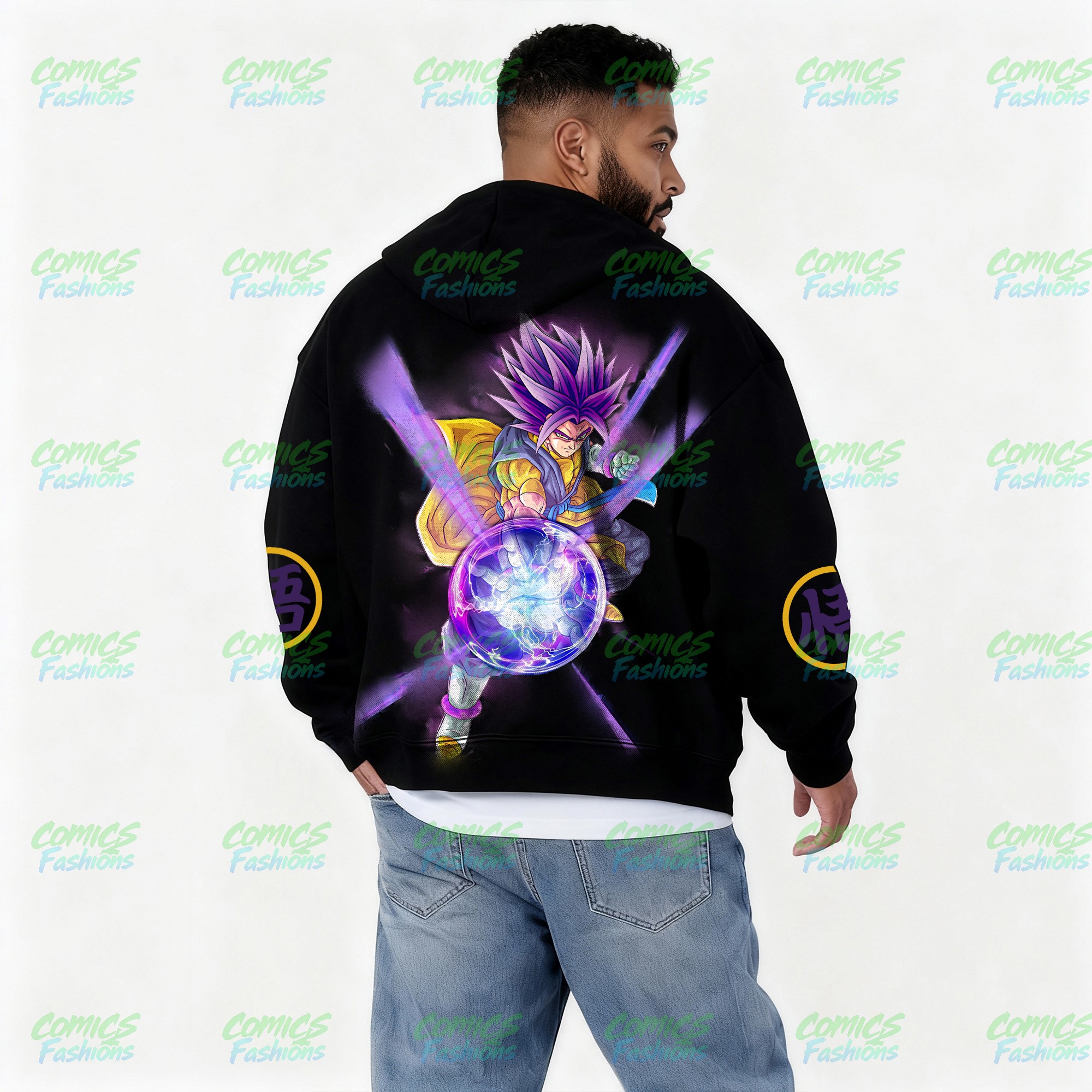 Unisex Graphic Streetwear Vintage Zipper Cardigan Plush Hoodie