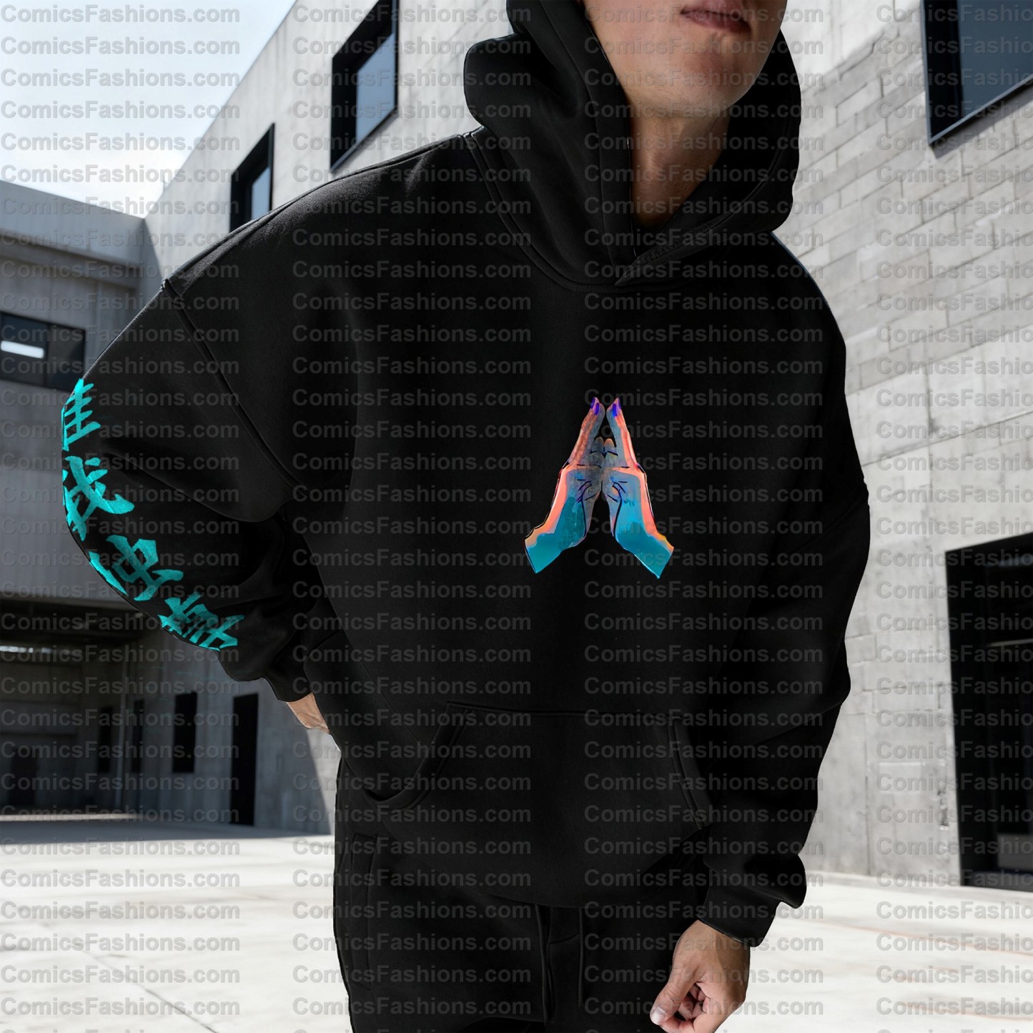 Unisex Anime Graphic Streetwear Vintage Hoodie