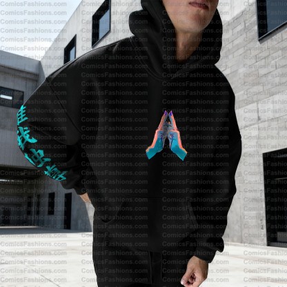 Unisex Anime Graphic Streetwear Vintage Hoodie