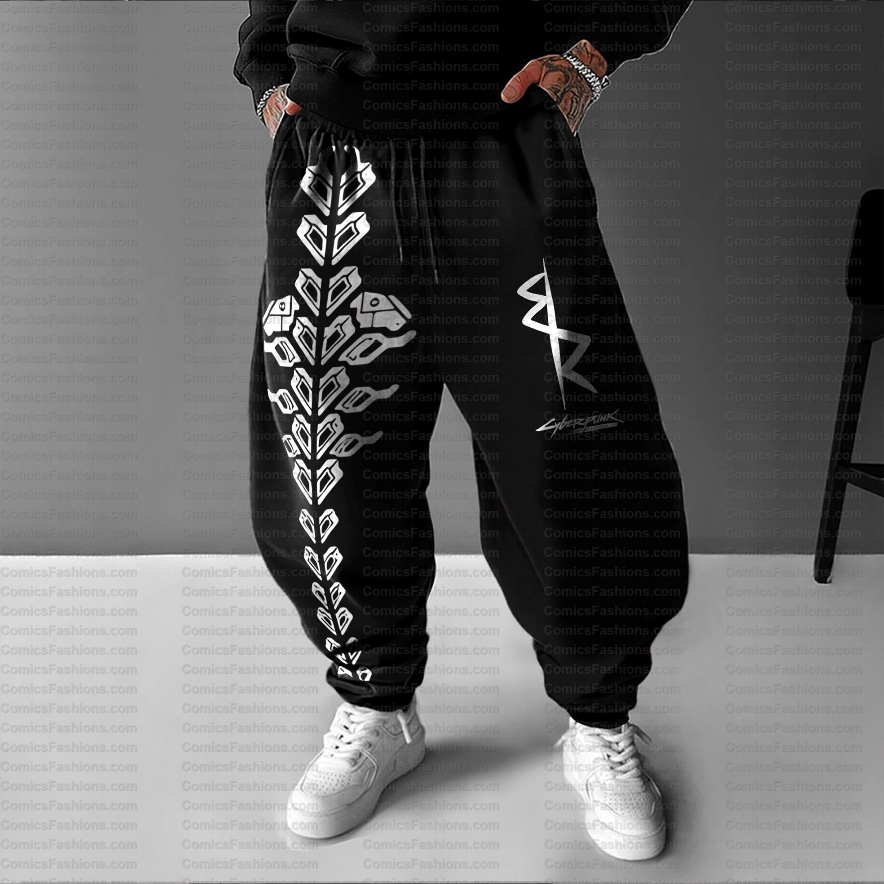 Unisex Casual Anime Streetwear Pants
