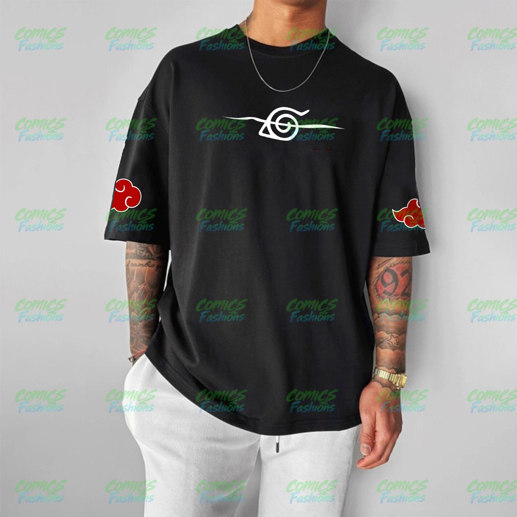 Unisex Anime Inspired Vintage T-Shirt