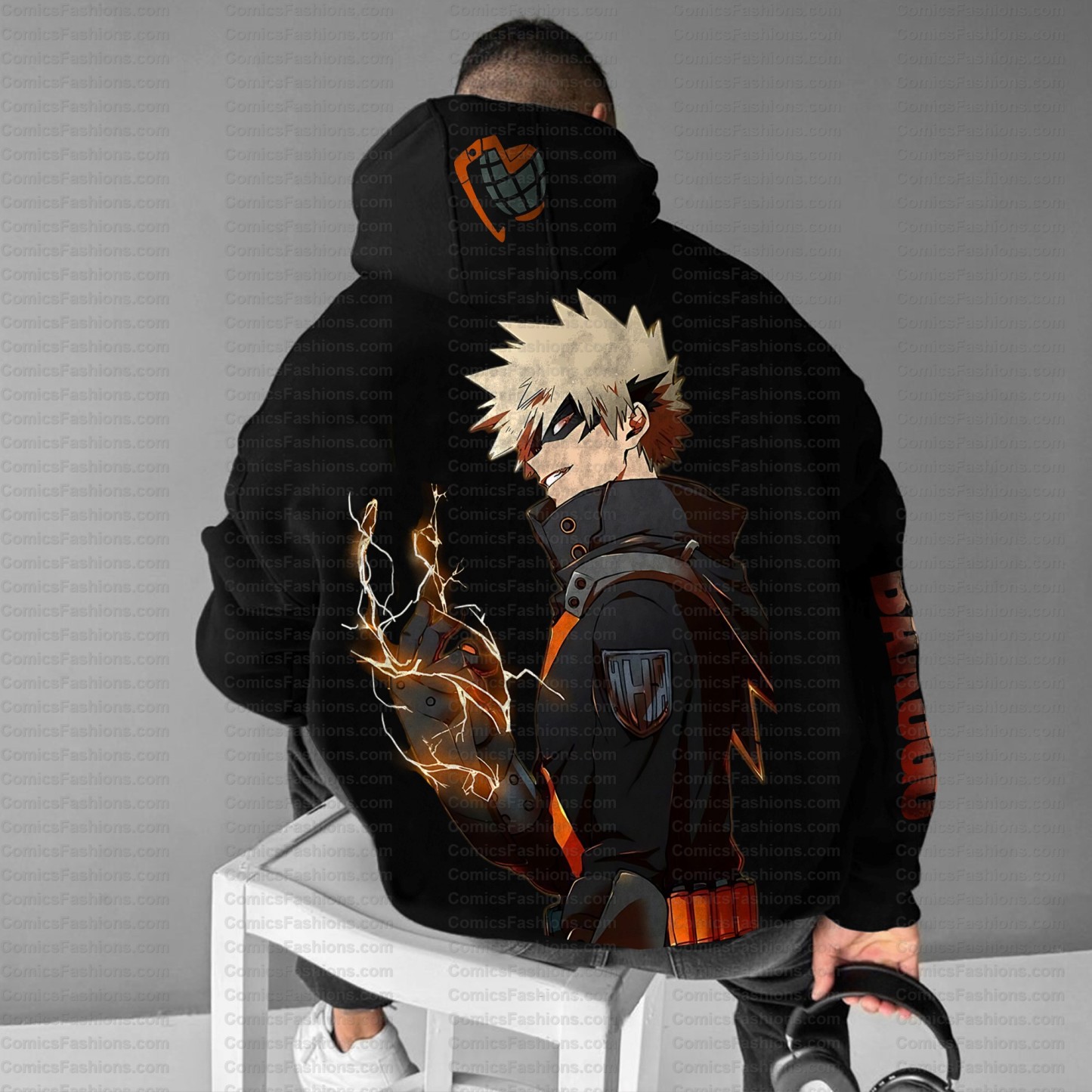 Unisex Anime Graphic Streetwear Vintage Plush Hoodie