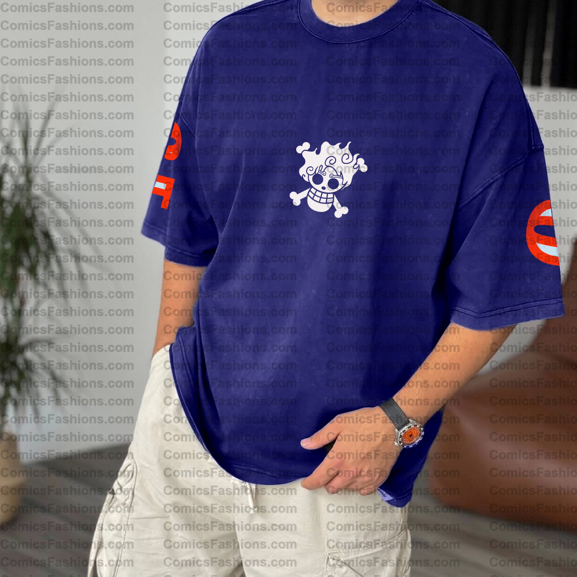 Unisex Anime Inspired Vintage T-Shirt