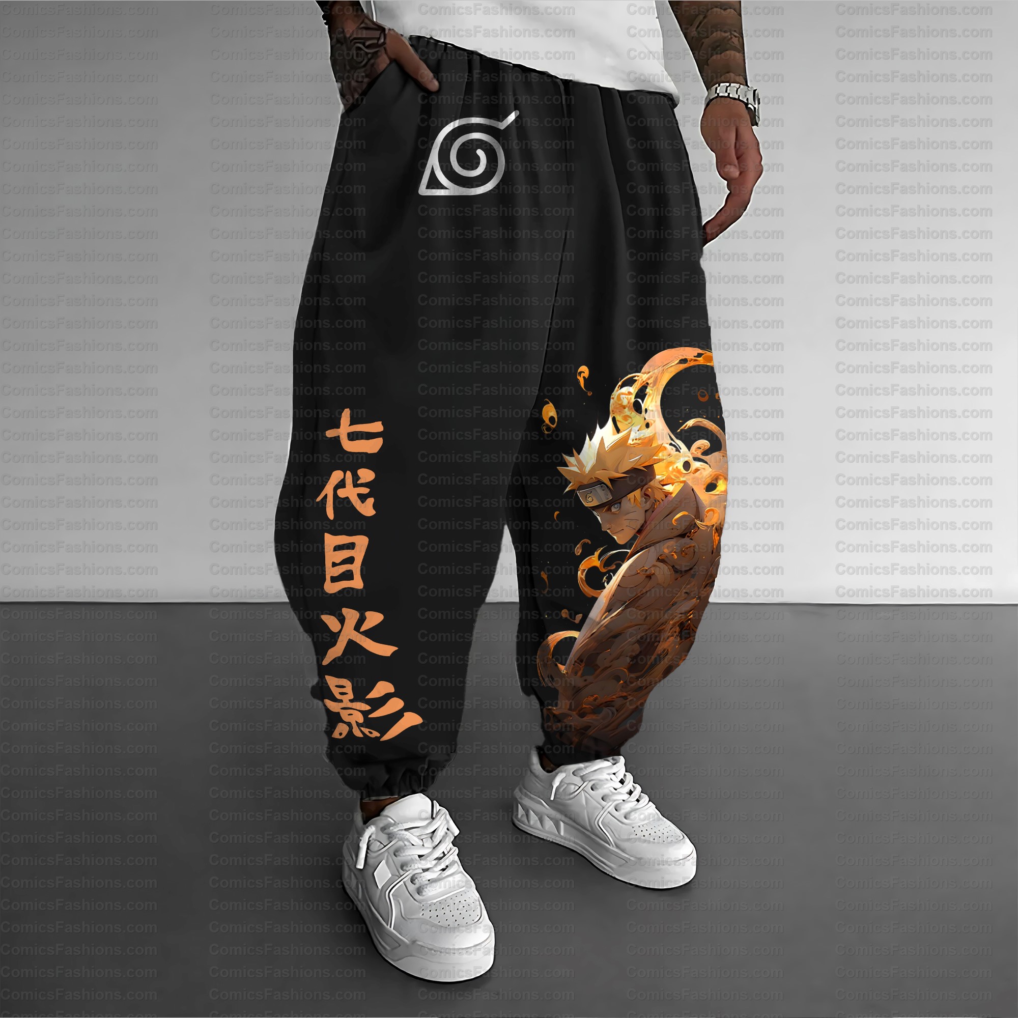 Unisex Anime Inspired Vintage Plush Pants