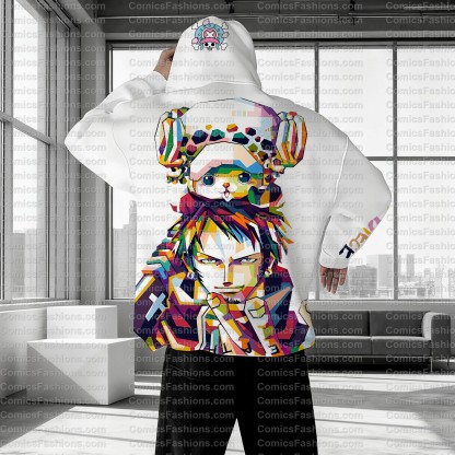 Plus Velvet Unisex Anime Graphic Streetwear Vintage Hoodie