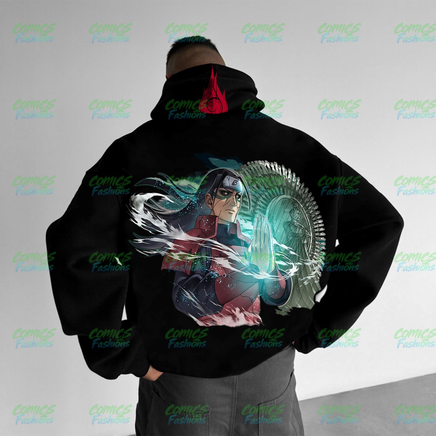 Unisex Anime Graphic Streetwear Vintage Hoodie