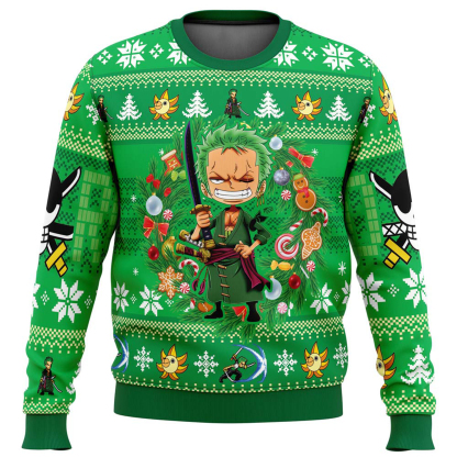 Unisex Anime Ugly Christmas Sweater