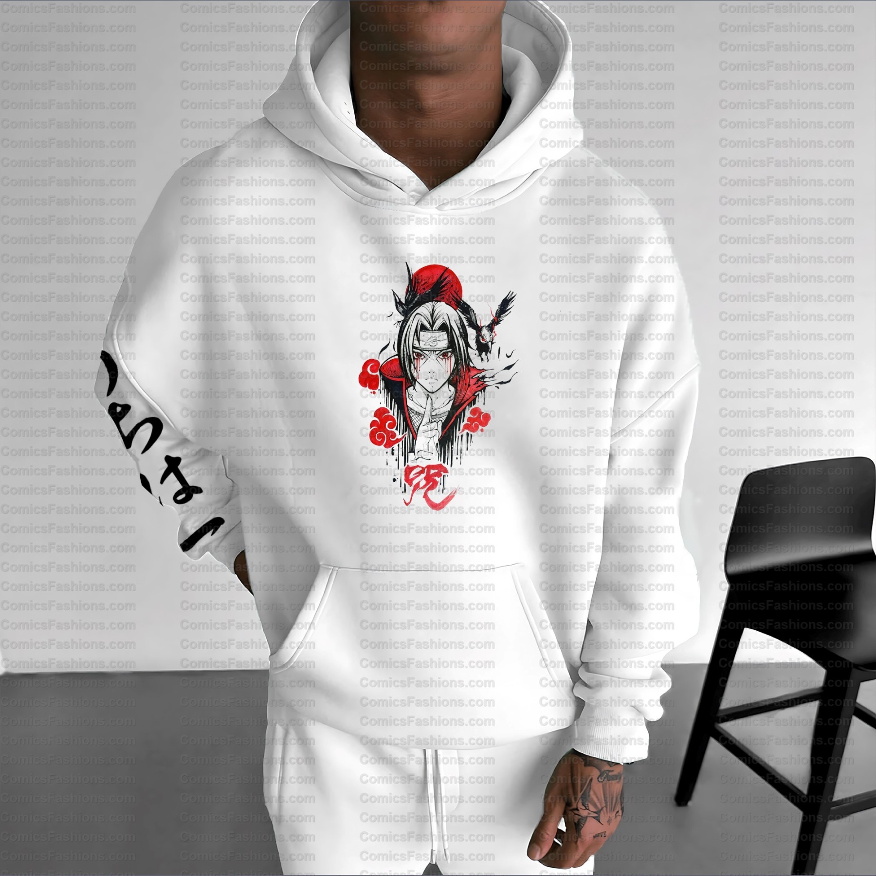 Unisex Graphic Streetwear Vintage Plush Hoodie