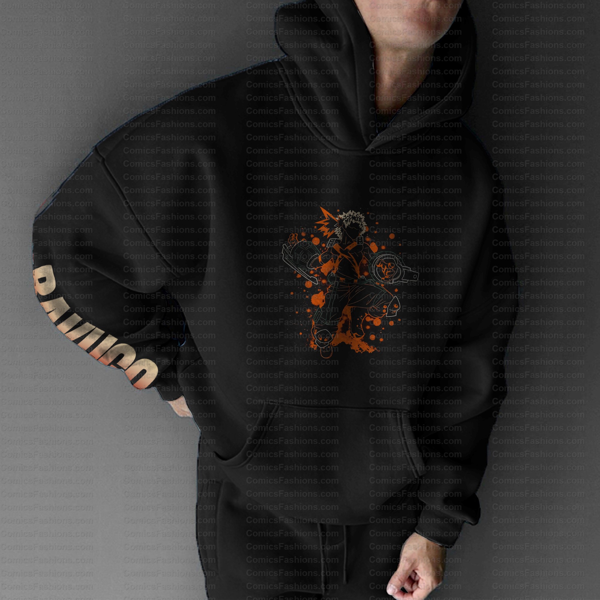 Unisex Anime Graphic Streetwear Vintage Plush Hoodie