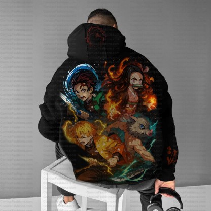 Unisex “ Demon slayer   ” Graphic Streetwear Vintage Hoodie