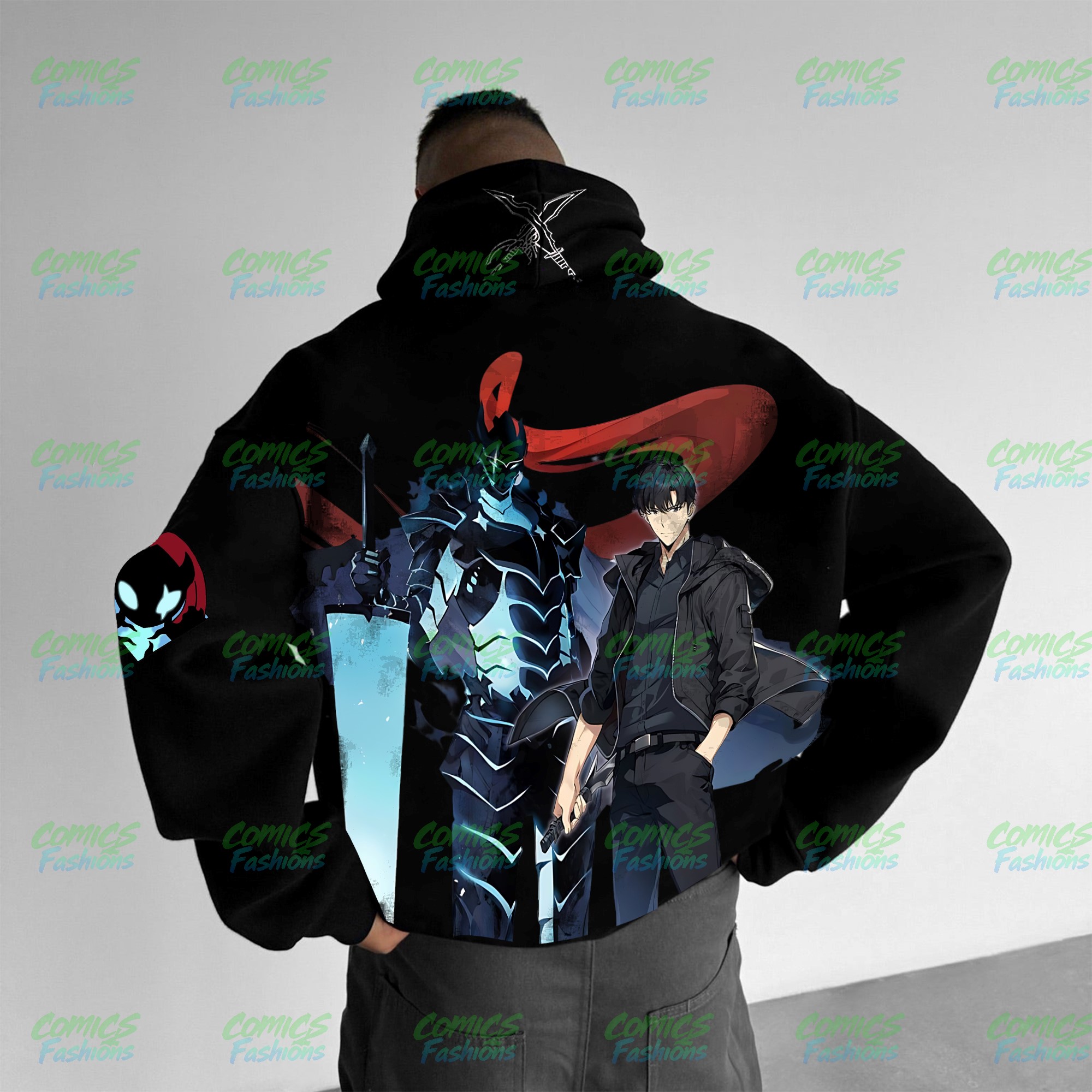 Unisex Graphic Streetwear Vintage Plush Hoodie