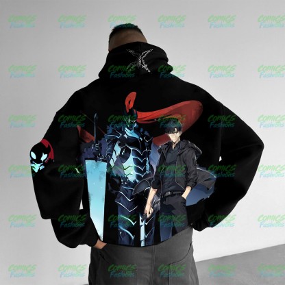 Unisex Graphic Streetwear Vintage Plush Hoodie