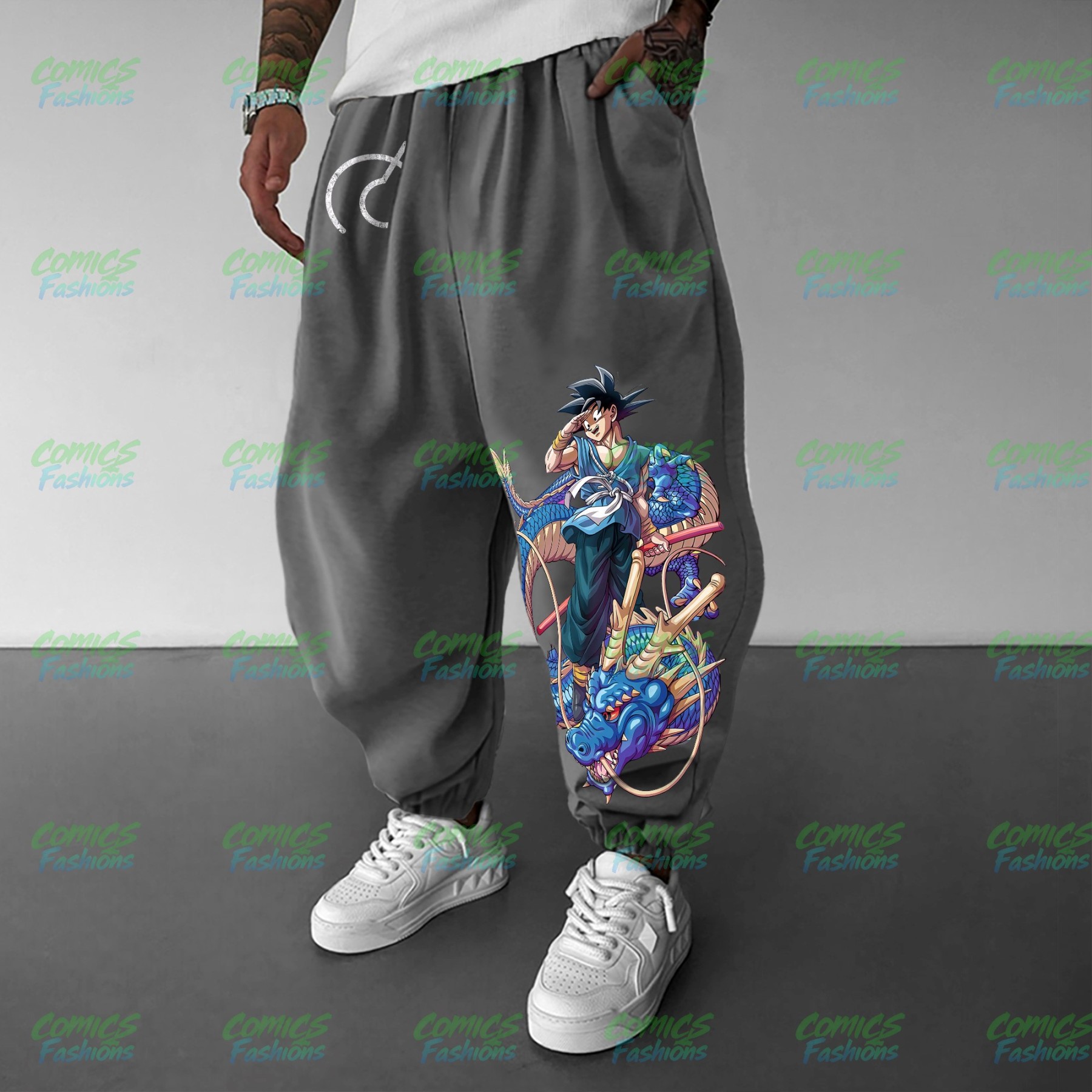 Unisex Anime Inspired Vintage Plush Pants