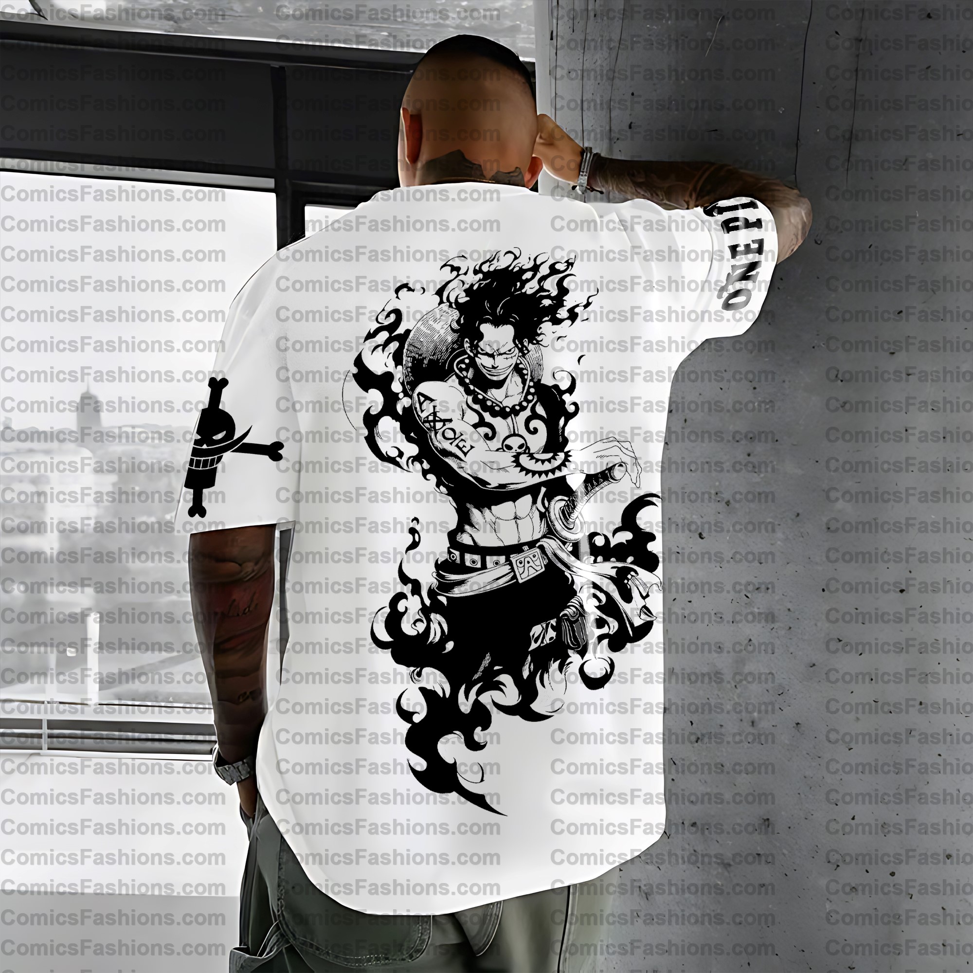 Unisex Anime Inspired Vintage T-Shirt