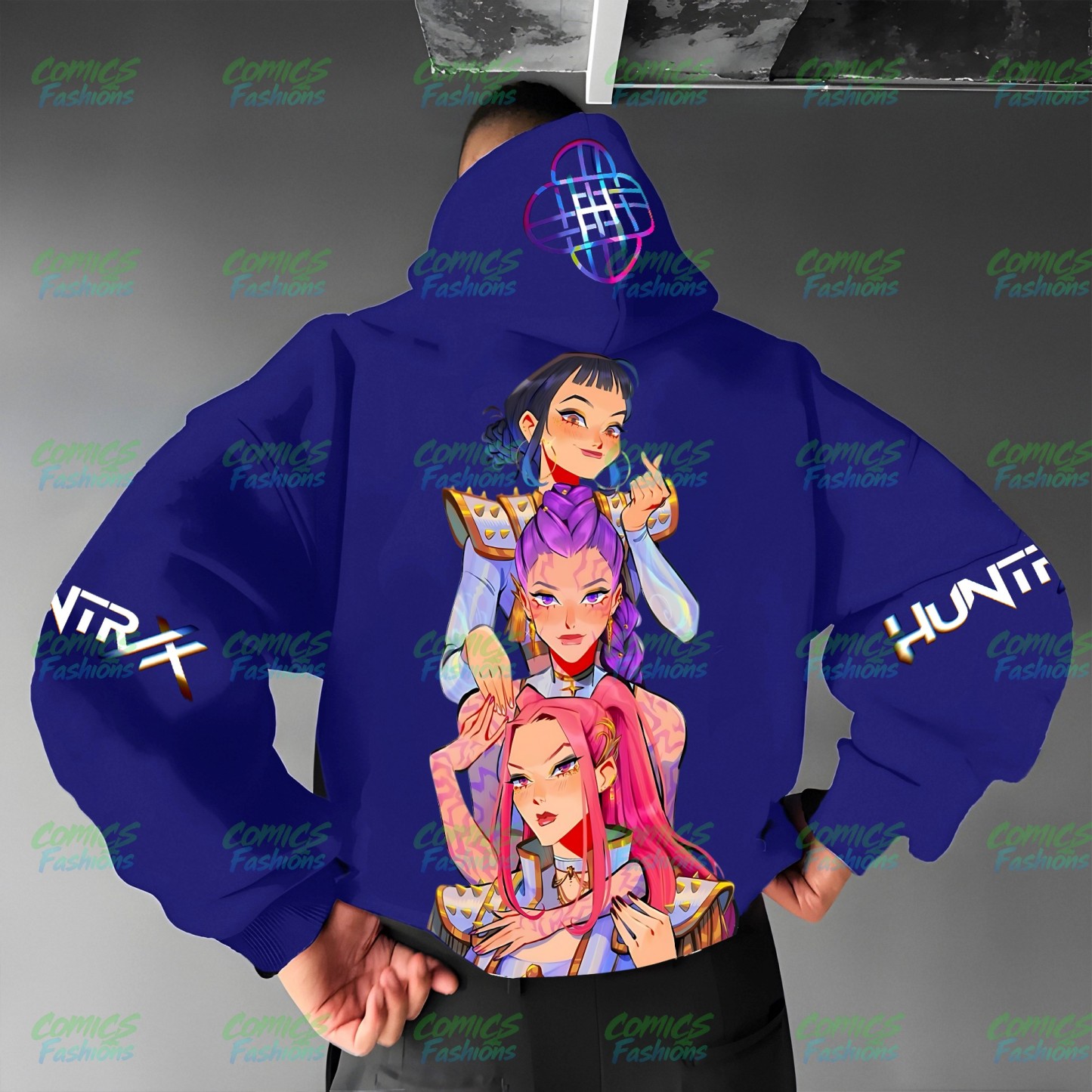 Unisex Anime Graphic Streetwear Vintage Hoodie丨Demon slayer