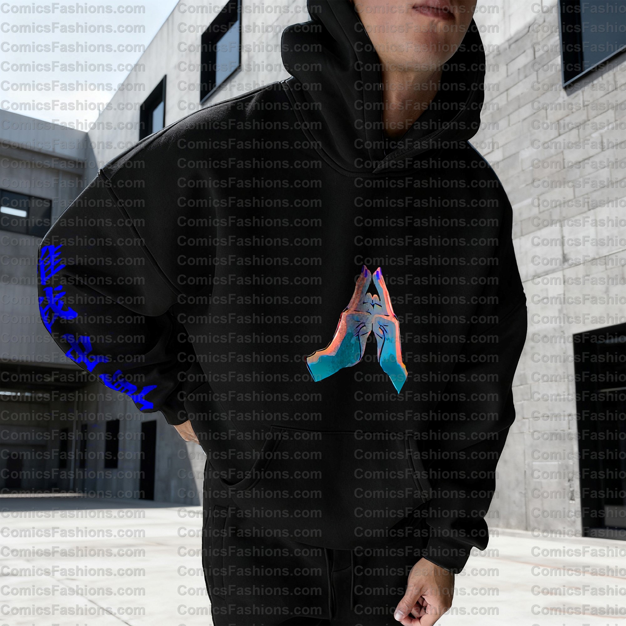 Unisex Anime Graphic Streetwear Vintage Hoodie