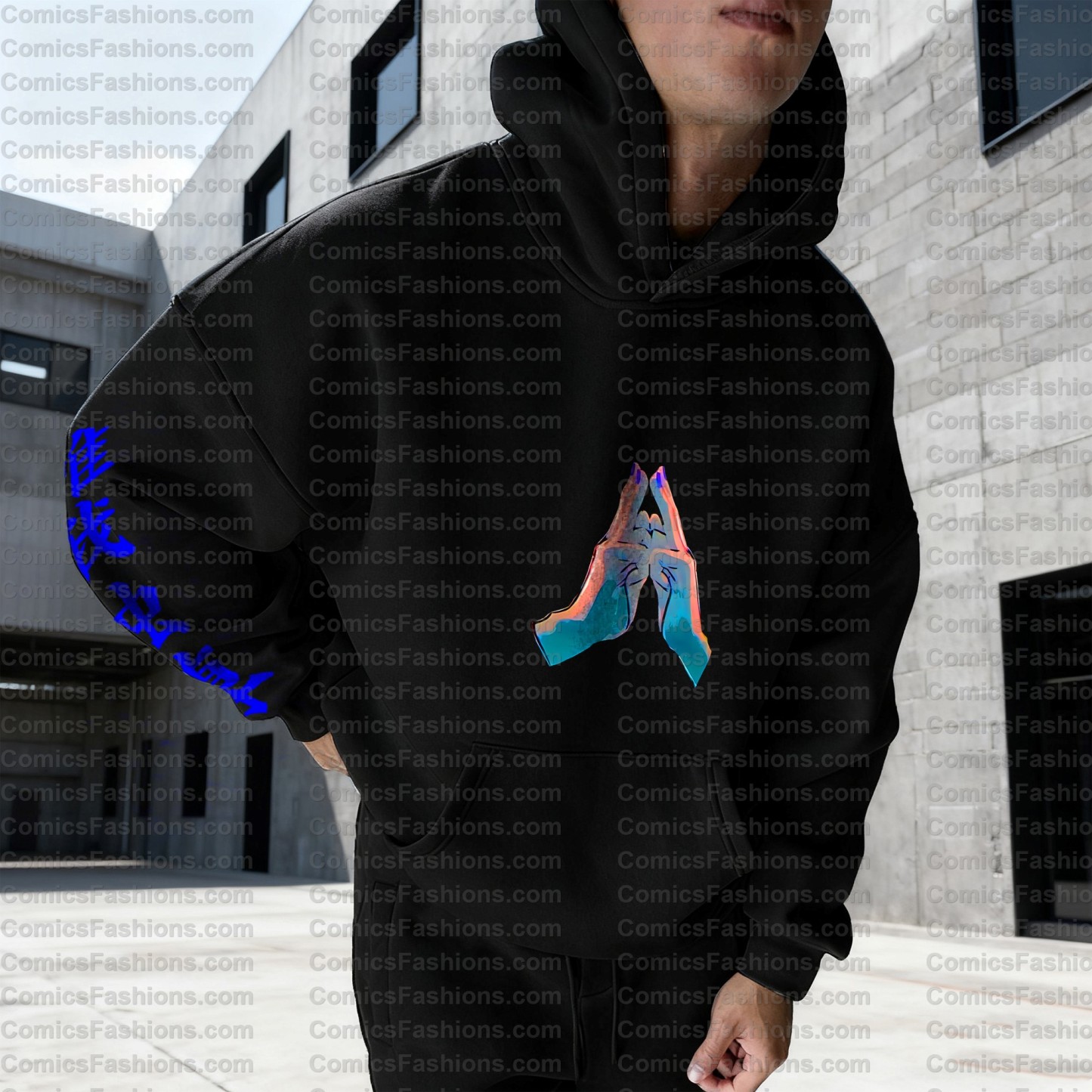 Unisex Anime Graphic Streetwear Vintage Hoodie