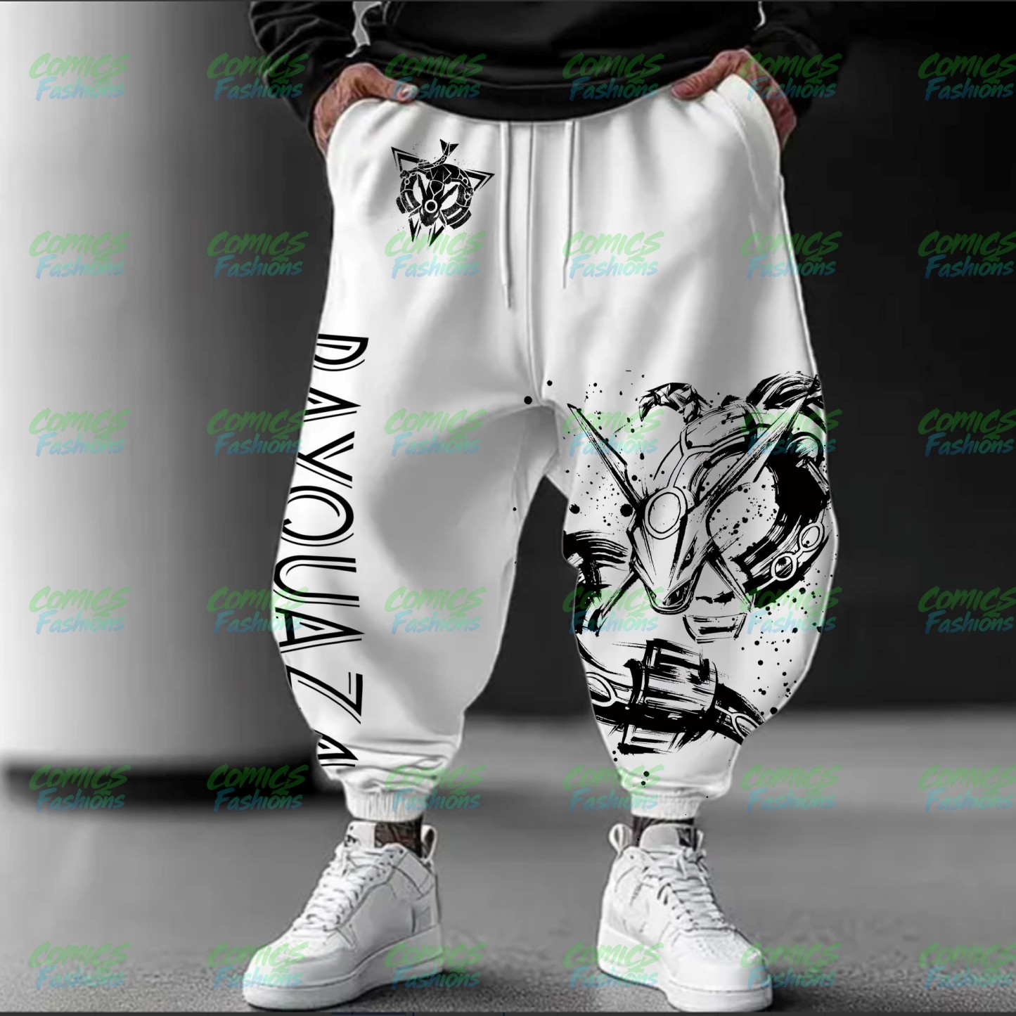 Unisex Casual Anime Streetwear Pants