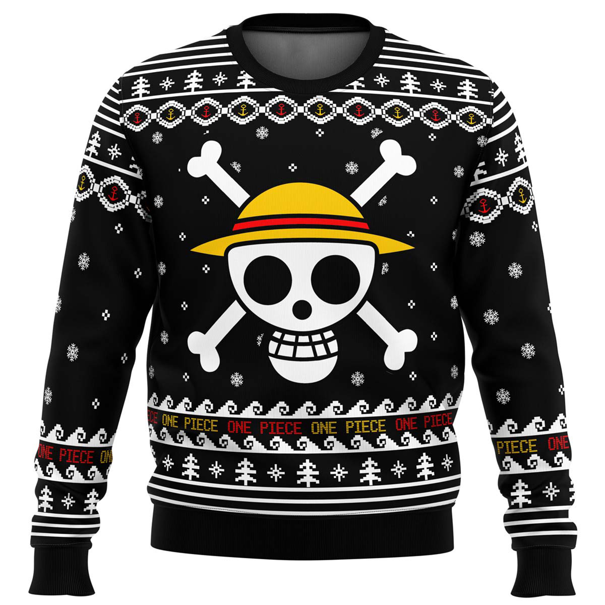 Unisex Anime Ugly Christmas Sweater