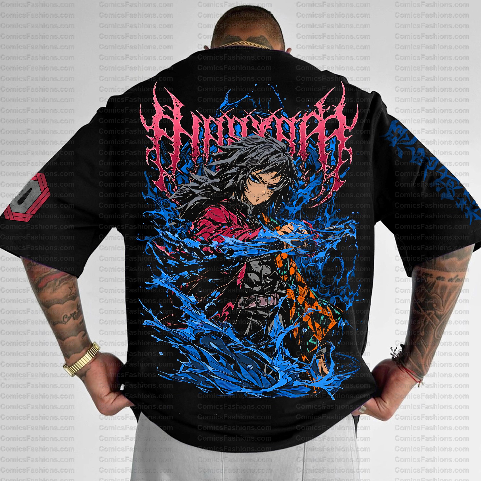 Unisex Anime Inspired Vintage T-Shirt| KNY