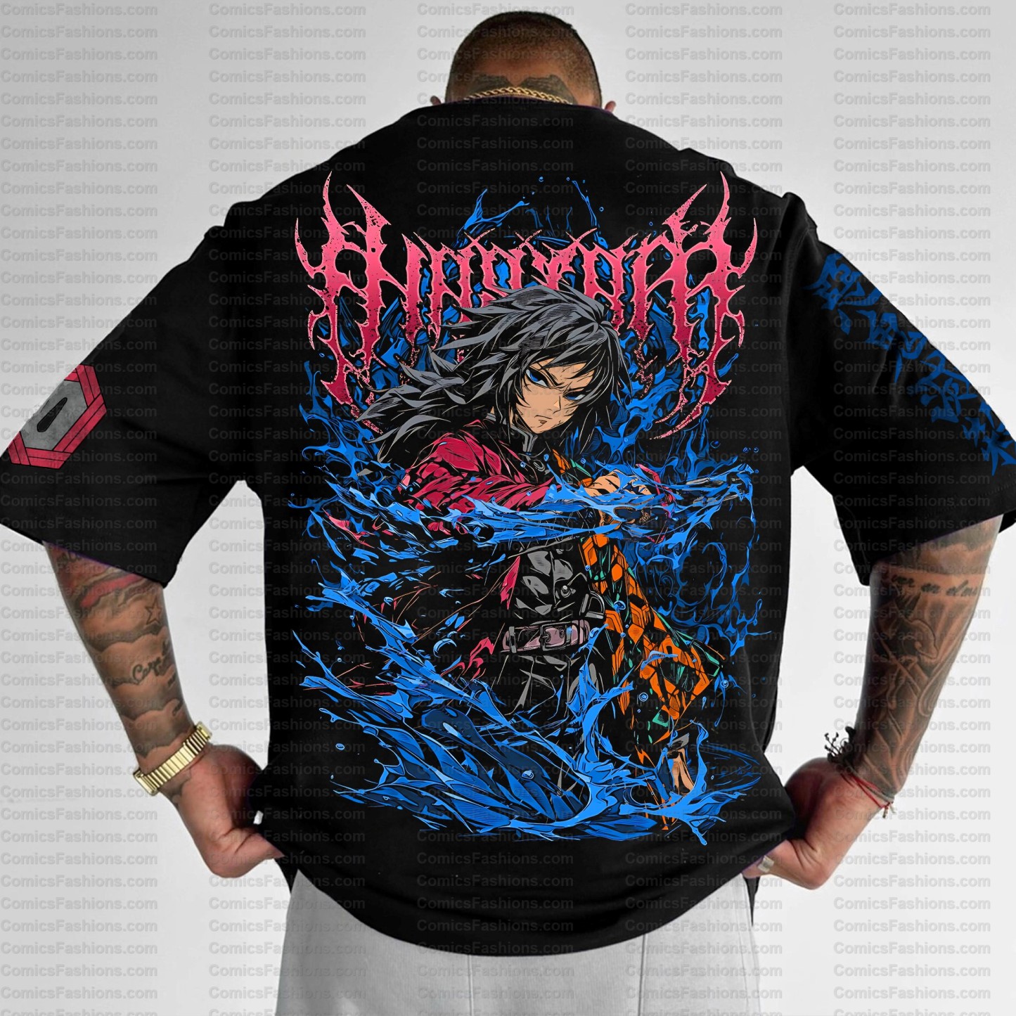 Unisex "Demon Slayer" Anime Inspired Vintage T-Shirt