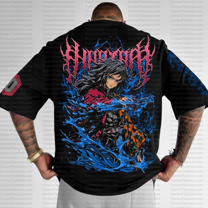 Unisex Anime Inspired Vintage T-Shirt| KNY