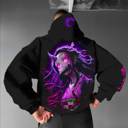 Unisex “ Demon slayer   ” Graphic Streetwear Vintage Hoodie